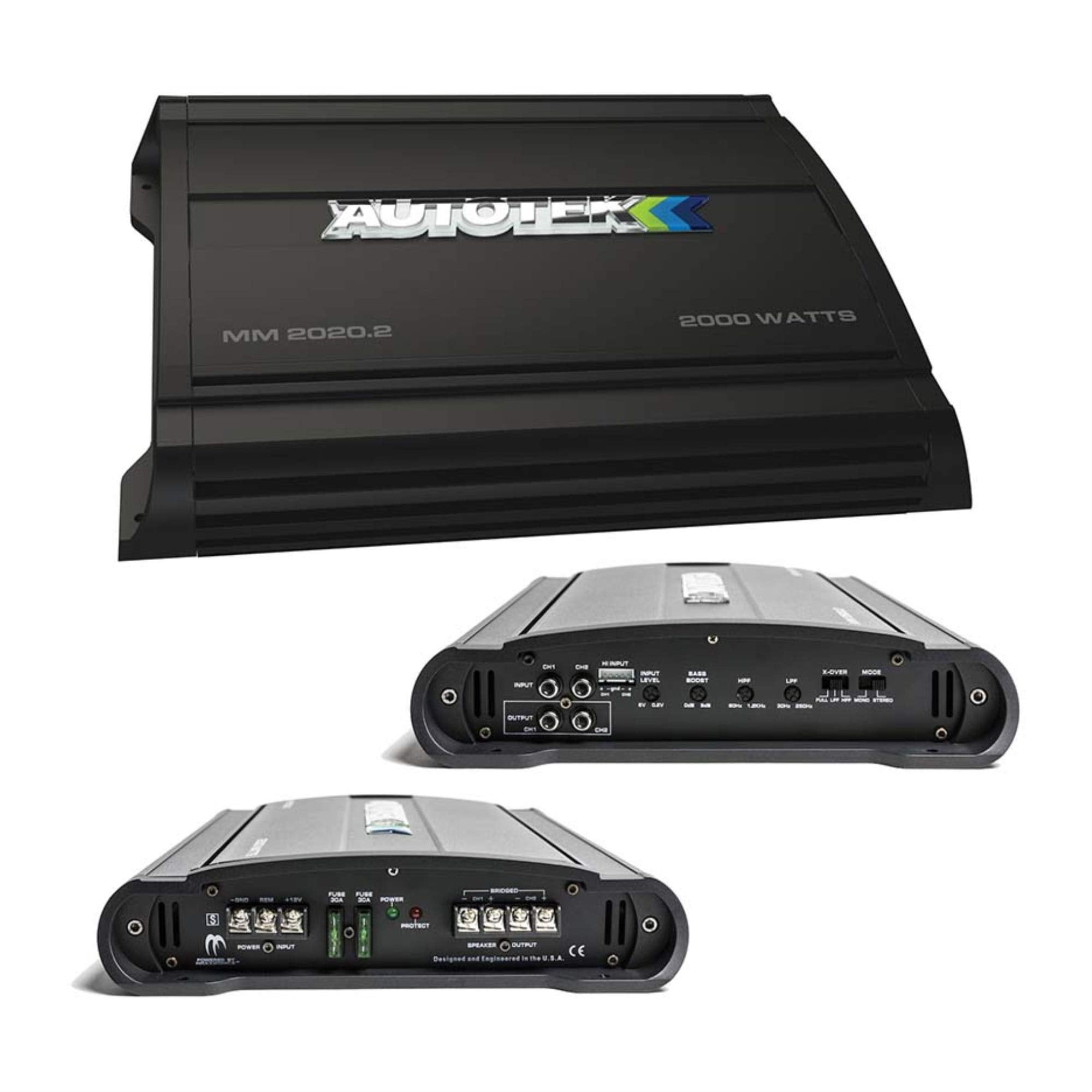 Autotek The Mean Machine Amp (4 Channels, Class AB, 1,000 Watts