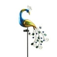 thumbnail image 6 of Cadorn Solar - Powered Peacock - Shaped Iron Art Garden Light - Outdoor Decor & Lighting, 6 of 9