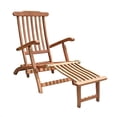 thumbnail image 2 of Vifah Malibu Vapeur Pliante Inclinable en Bois 5 Positions, 2 of 5