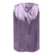thumbnail image 5 of Top sin mangas de satén con cuello en V para mujer, para el verano, blusa informal transpirable de poliéster de color liso, 5 of 6