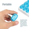 thumbnail image 4 of Inteprter Pastillero portátil, contenedor de 31 días, organizador mensual de suplementos para niños pequeños, estuche de viaje para el Type3 NO3, 4 of 6