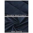 thumbnail image 4 of Wantdo Women's Plus Size Coat Warm Winter Parka Waterproof Jacket with Hood Navy 3X, 4 of 7
