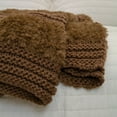thumbnail image 3 of Donna Sharp Plush Knit Throw Coffee, 3 of 4