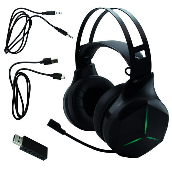 Wireless Gaming Headset with Mic for PS5 PS4 PC Switch – 2.4G/Bluetooth