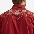 thumbnail image 3 of Wrangler Rodeo Ben Red Shirt, 3 of 4