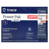 Trace Minerals Electrolyte Stamina Power Pak Immunity - Grapefruit 30 Packets Box