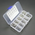 thumbnail image 4 of Juego de 200 tornillos prisioneros hexagonales de acero inoxidable 304, surtido de tornillos prisioneros M3/M4/M5/M6/M8 empaquetados en una caja organizadora, 4 of 9