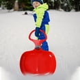 thumbnail image 4 of Dengmore Snow Sled Board for Kids Outdoor Portable Toboggan Downhill Sleds Snowboard Sleigh Winter Plastic Skiing Boards with Handlefor Kids Snow Grass and Sand Boarding, 4 of 9