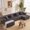 Gray, variant on Vicluke 131" U Shaped Sectional Couches with Chaise Lounge, Modern Deep Seat Foam Boneless Cloud Sofa for Living Room, No Assembly Required (Gray)