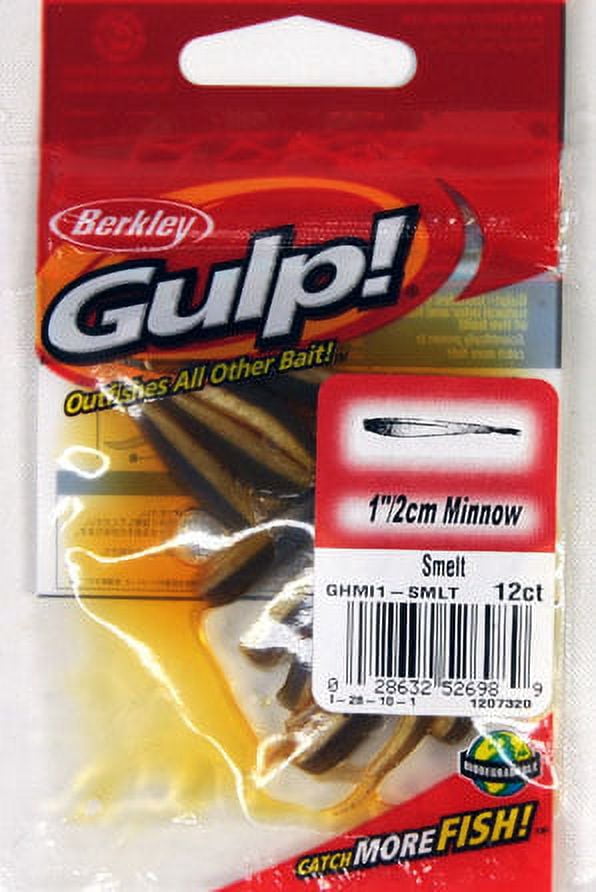 Berkley Gulp 1in Minnow Smelt