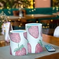 thumbnail image 6 of Strawberries Flameless Candles&nbsp;LED Lights Battery Operated Candles with Remote and Timers Flicker Lights Votive Set of 2, 6 of 7