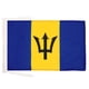 thumbnail image 1 of Bandera de Barbados AZ FLAG 30x45 cm poliéster, 1 of 3