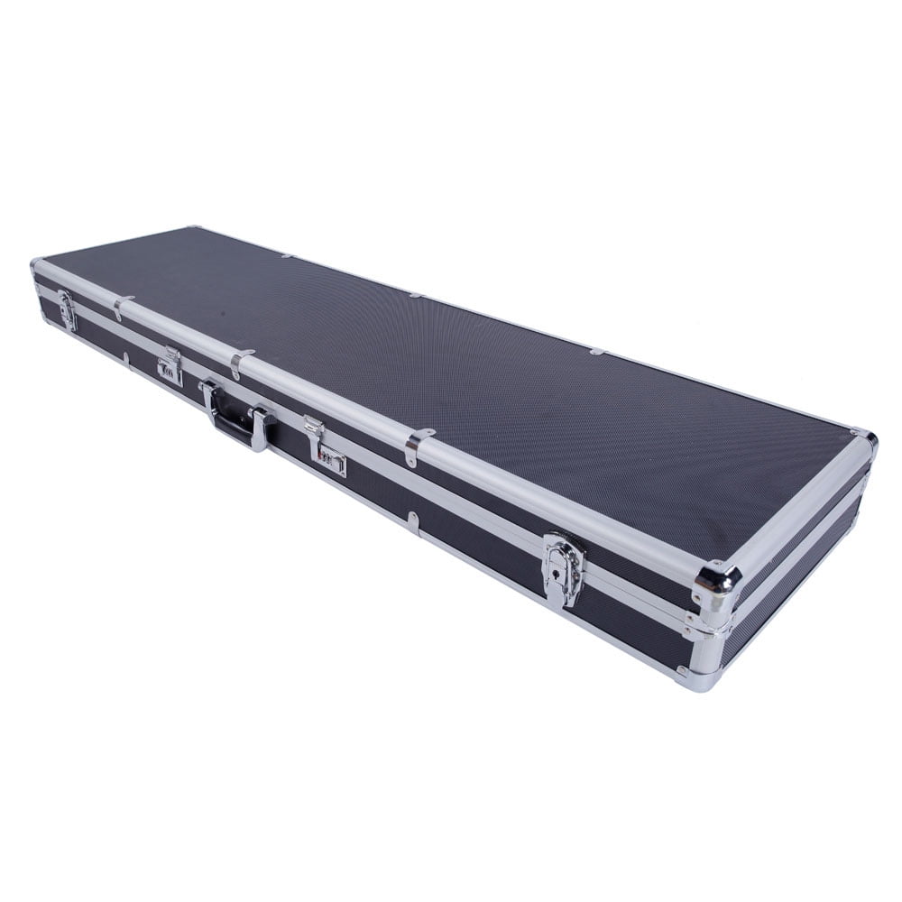 UBesGoo Long Aluminum Locking Gun Rifle HandGun Lock Box Case with 2