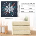 thumbnail image 3 of Christmas Blue Snowflake Kitchen Towels 6 Pcs Dish Towels Absorbent Soft Quick Dry Towel Dish Rags for Washing Dishes, 3 of 8