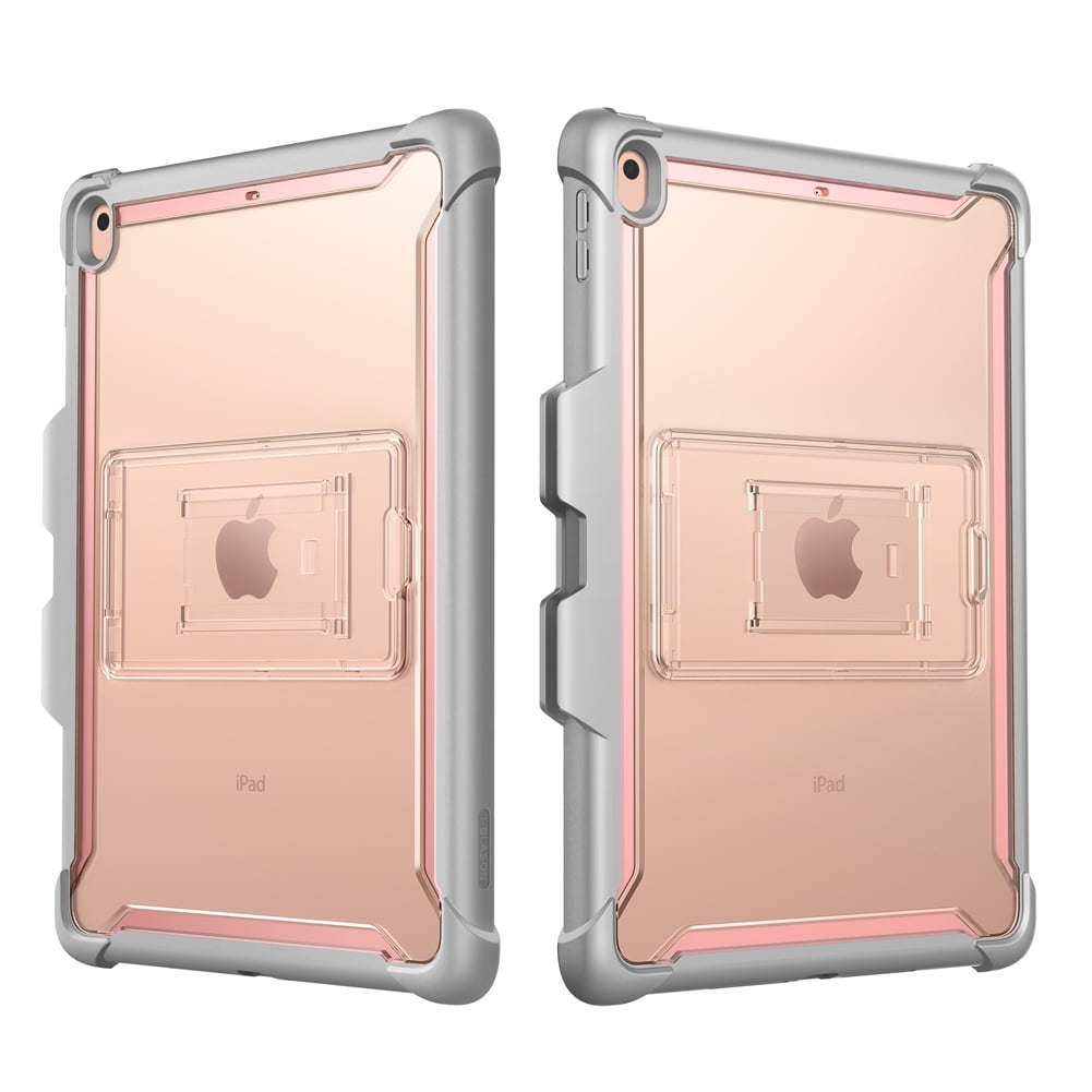 i-Blason Ares Case for New iPad 9th/8th/7th Generation, iPad 10.2 2021/2020/2019 Case, Full-Body Kickstand with Built-in Screen Protector Cover with Pencil Holder (RoseGold)