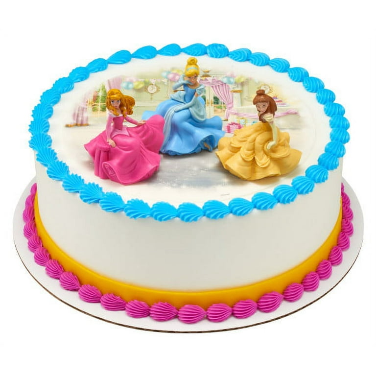 Topo de bolo Princesas da Disney Monte Você Mesmo em Promoção na Americanas