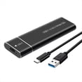 thumbnail image 2 of Carcasa SSD M.2 NVME USB3.1 para Almacenamiento Externo HDD, Caja SSD PCIe de 10 Gbps para Disco Duro SSD NVME, 2 of 5