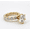 10K Yellow Gold, variant on 5.40 Ct Round Cut Beautiful Solitaire with Accents IGI Certified Lab Grown Diamond Wedding Ring for Ladies Solid 10k Rose Gold Size 7 by Diamond-Capitals