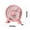 Pink, variant on AZXY Desk Fan,Table Fan,Desktop Fans for Home,Desk Fans Under $15.00,Small Quiet Personal Tabletop Fans for Bedroom
