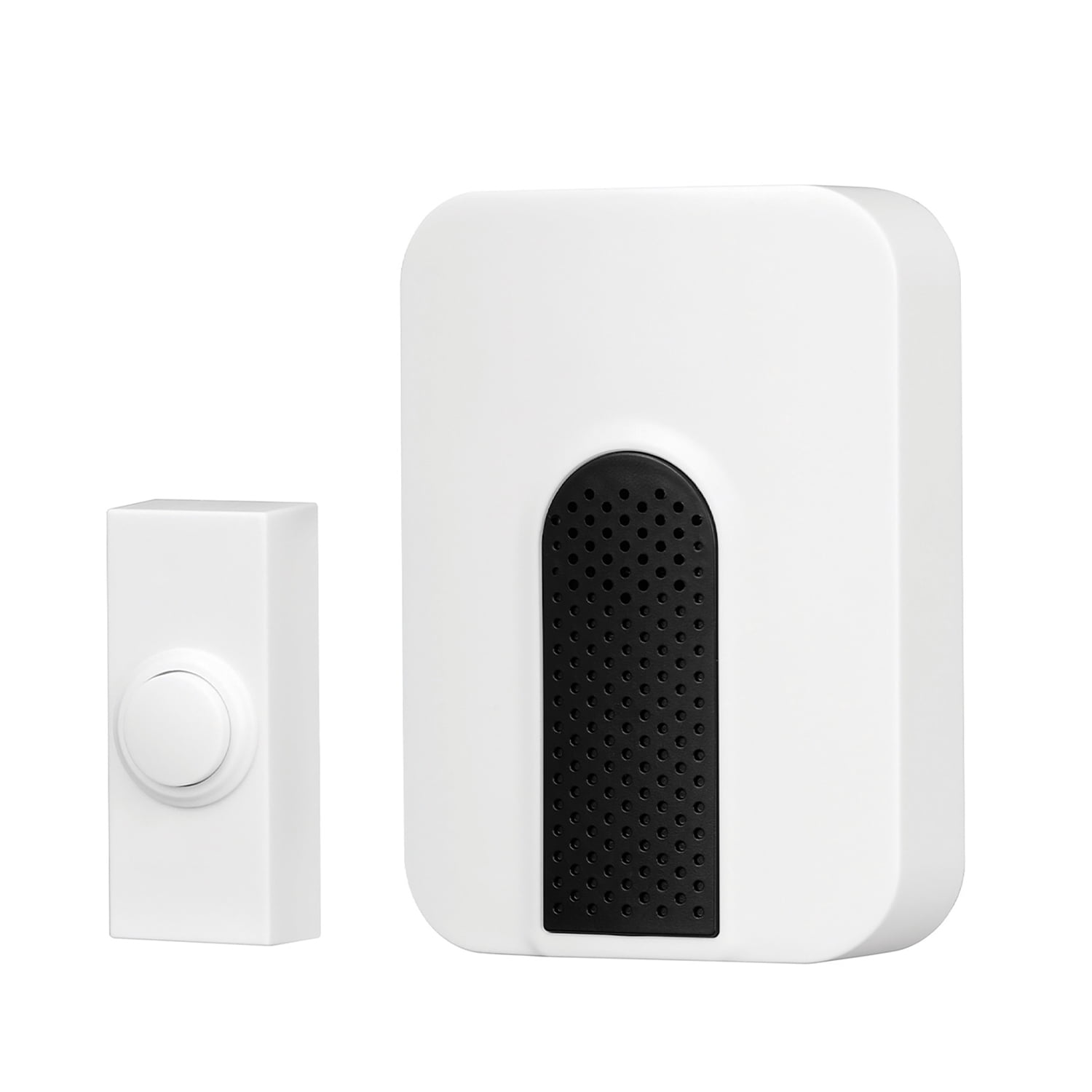 Heath Zenith White Plastic Wireless Door Chime Extender, 100ft