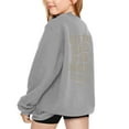 thumbnail image 3 of LUOGENLI Hoodies for Boys 12-14 Zip up Girls Hoodies & Sweatshirts Casual Winter Wear Round Neck Pullover for Kids Age 3 14 Years Soft Comfortable Daily Outfit Grey Size 11-12 Years, 3 of 7
