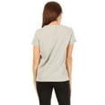 thumbnail image 3 of Rae Dunn Women's HELLO Short Sleeve Crew Neck Graphic T-Shirt, 3 of 5