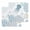white Haze Blue, variant on Light Blue Coastal Kitchen Dish Towels for Drying Dishes Set of 2, Coral Jellyfish Starfish Ocean Nautical Waffle Weave Microfiber Hand Tea Bathroom Towels Quick Dry & Absorbent Towel 12x12