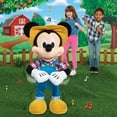 thumbnail image 6 of Disney Junior E-I-Oh! Mickey Mouse, Interactive Plush Toy, Sings "Old MacDonald" and Plays “What Animal Sound is That?” Game, Officially Licensed Kids Toys for Ages 3 Up, Gifts and Presents, 6 of 8