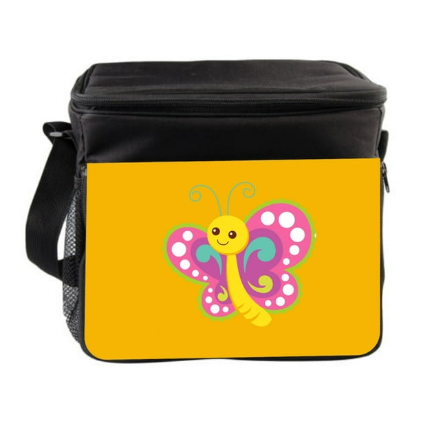 Download Butterfly Vector Cross Body Thermo Cooler Lunch Bag For ...