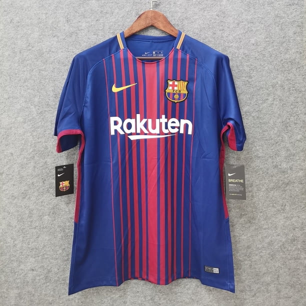 Tailandia 17 18 Barcelona Camiseta De Fútbol Clásica Messi AAA