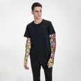 thumbnail image 5 of Goofa Colorful Bulldog Pattern UV Sun Protection Arm Sleeves, UPF 50 Sports Cooling Arm Compression Sleeves for Men Women Teenager, 5 of 8