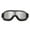 Silver, variant on SPRING PARK Motorcycle Riding Glasses Padding Goggles UV Protection Dustproof Windproof Motorcycle Sunglasses with Clear Smoke Yellow Lens for Outdoor Sports Actives