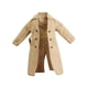 thumbnail image 1 of Disfraz de gabardina de moda 1/12, ropa de muñeca en miniatura hecha a mano para 6 pulgadas Caqui, 1 of 9