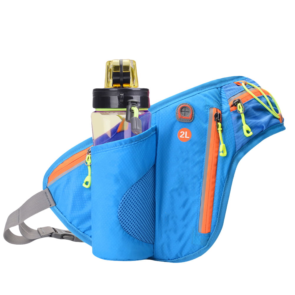 Details about   Running Belt With Water Bottle Waist Pack Bag Phone Fanny Waterproof Jogging 