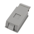 thumbnail image 3 of Unique Bargains Window Furniture Plastic Inside Sliding Pull Latch Gray Black 63x28x15mm 6Pcs, 3 of 3