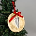 thumbnail image 5 of Lil Peach Baby Handprint Christmas Ornament Kit, Gold Glitter, 5 of 5