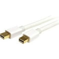 thumbnail image 2 of StarTech.com Model MDPMM1MW White Mini DisplayPort Cable - M/M Male to Male, 2 of 3