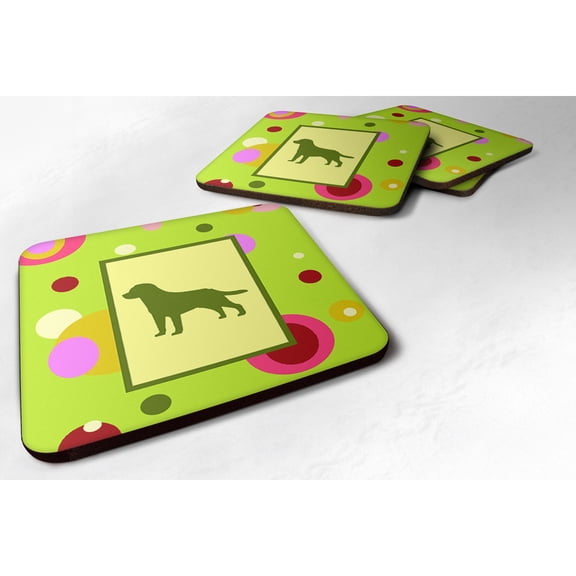 Labrador Foam Coaster Set of 4