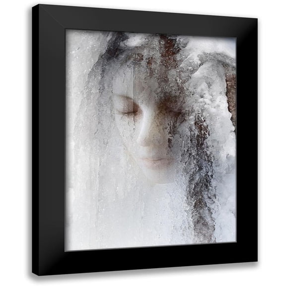 Hummel, Jeffrey 11x14 Black Modern Framed Museum Art Print Titled - ice queen