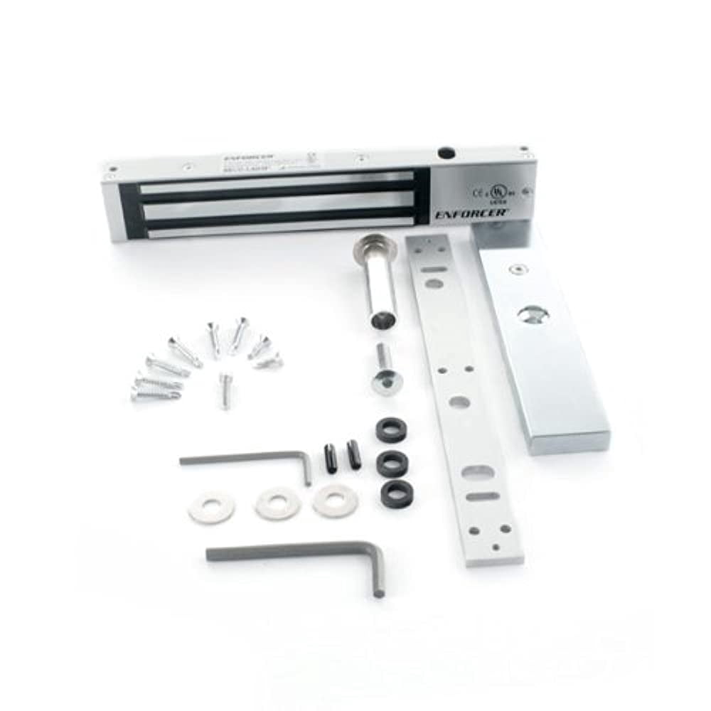 Seco-Larm 300 Lb Electromagnetic Door Lock With Lock - 12V Security Magnetic Lock System