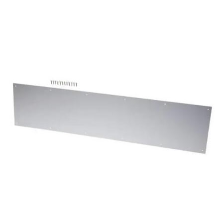 New 8 in. x 34 in. Satin Aluminum Kick Plate