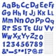 thumbnail image 1 of 216 Piezas de Letras de TablóN de Anuncios con Purpurina para NúMeros de Aula, Letras del Tablero de Carteles del Alfabeto, 1 of 6