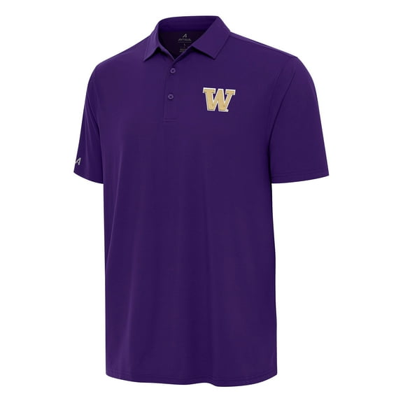 Men's Antigua Purple Washington Huskies Era Polo