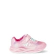 thumbnail image 2 of Athletic Works Toddler Girl Butterfly Light Up Sneakers with On/Off Power Button, 2 of 5