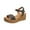 Black, variant on Aboser Sandals for Women Platform, Wedge Ankle Buckle Sandals Summer Dress Sandals Open Toe Espadrille Platform Shoes