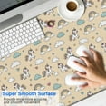 thumbnail image 2 of Long Mouse Pads for Desk,Cartoon Unicorn Rainbow Cloud Heart Star Desk Mats on Top Of Desks, Desk Mouse Pad Extra Large with 3mm Non-Slip Base and Stitched Edge for Gaming,Work,Home 47.3"x23.6", 2 of 5