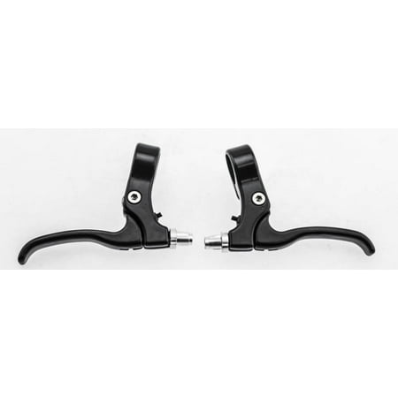 Aluminum MTB Bike Brake Lever Set Left + Right Short Pull Compatible Black