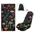 thumbnail image 5 of Xixirimido Abstract Mushrooms Print Car Seat Towel Covers Car Accessories Athletic Running Towel Post Workout Sweatproof Washable Bucket Seat Cover Non Slip for Outdoor Sport, 2 Pack, 5 of 8