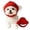 Red#2, variant on Dog Beanie Hat with Ear Holes, Winter Hat for Dogs & Cats, Knit Dog Beanie with Ear Flaps, Warm Soft Dog Winter Hats for Small Medium Dogs, Cute Pet Beanie for Cold Weather(Pink)