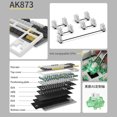 thumbnail image 4 of EDTara Ajazz Ak873 Hot Swap Mechanical Keyboard 87 Keys Rgb Backlit Pbt Keycaps Bluetooth-compatible Wireless Gaming Keyboard, 4 of 8